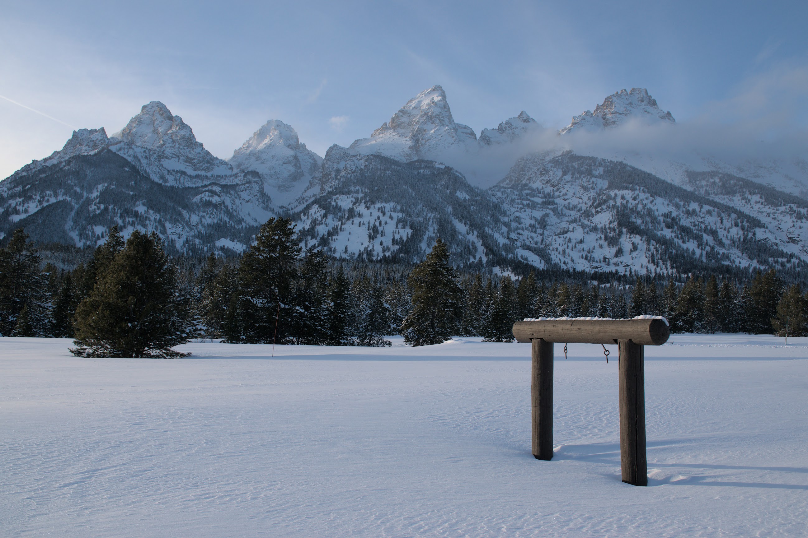 A picture from the Outing Club trip to the rocky mountains